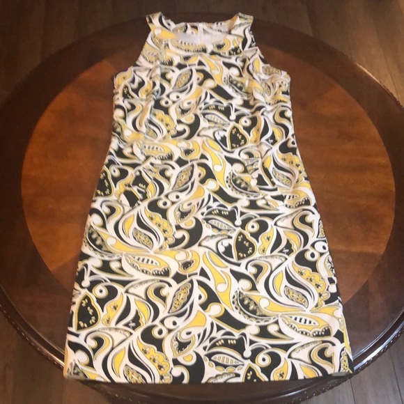 Banana Republic Dresses & Skirts - Banana Republic Paisley Sleeveless Sheath Dress Size 4